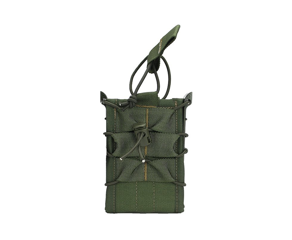 Porta Carregador Fuzil Fast Mag Forhonor Em Polímero E Cordura 1000 Olive Drab
