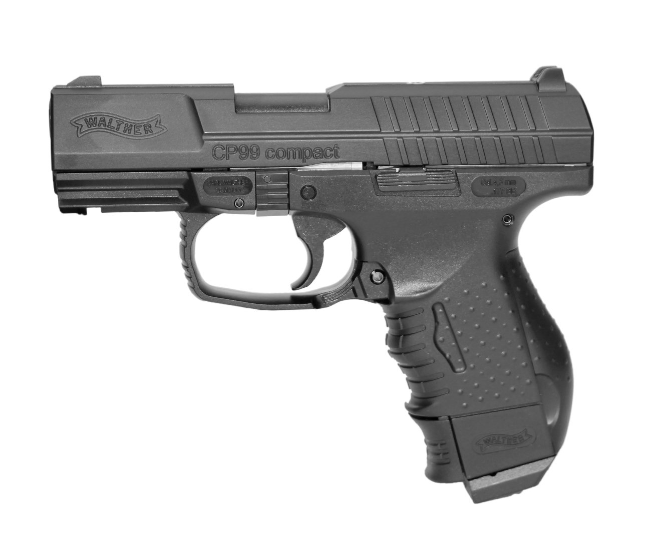 Pistola De Pressão Co2 Walther Cp99 Compact Blowback 4,5mm