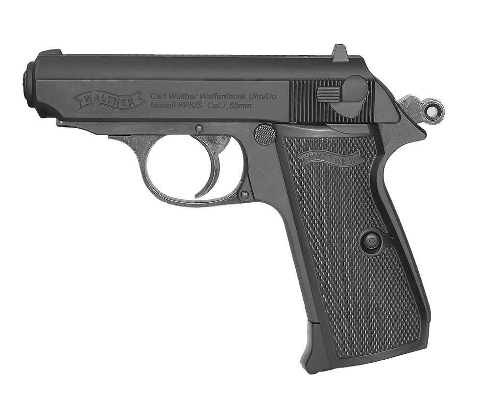 Pistola De Pressão Co2 Walther Ppk/s Blowback 4,5mm