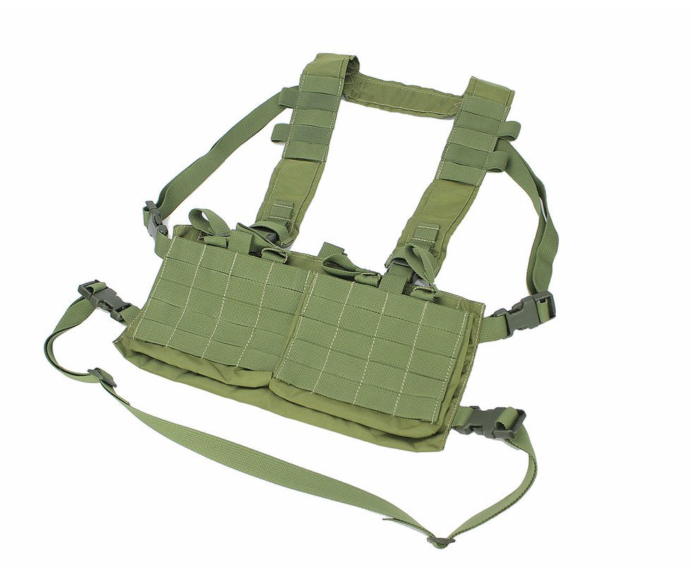 Colete Chest Rig Assault Verde Raptor Gear