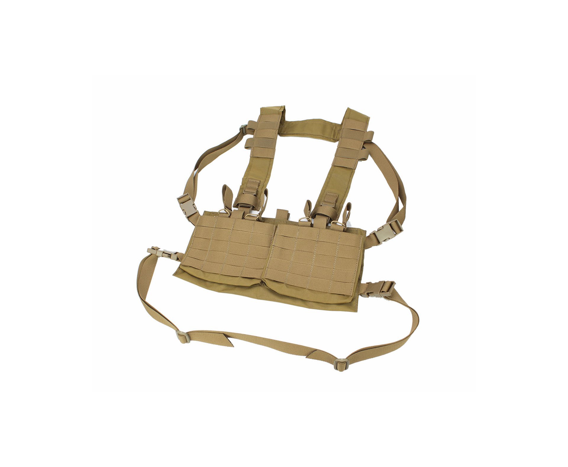 Colete Chest Rig Assault Coyote - Raptor Gear