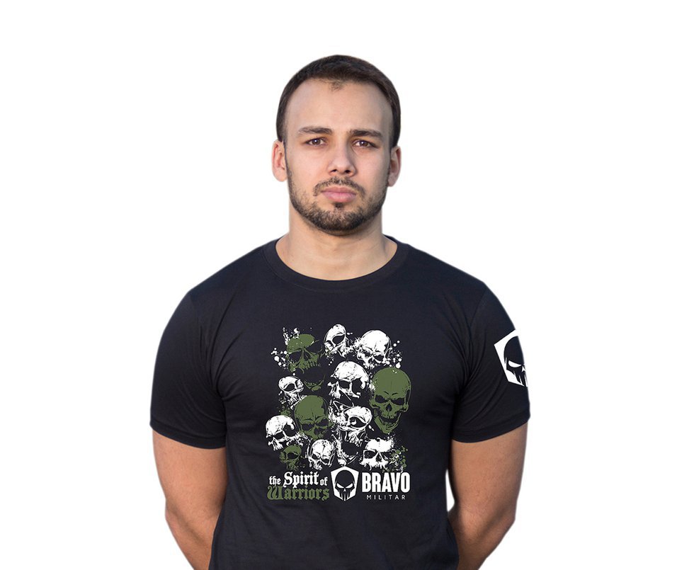Camiseta Estampada Spirit Of Warriors - Bravo - P
