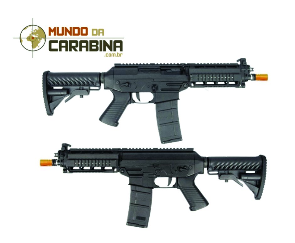 Rifle De Airsoft Sig 556 Shorty Full Metal Blowback Cal 6.0mm - King Arms