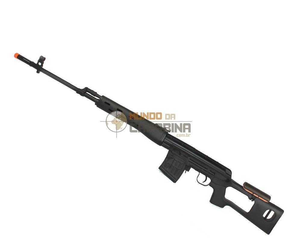 Rifle De Airsoft Sniper Dragunov Full Metal Cal 6.0mm Aeg - King Arms