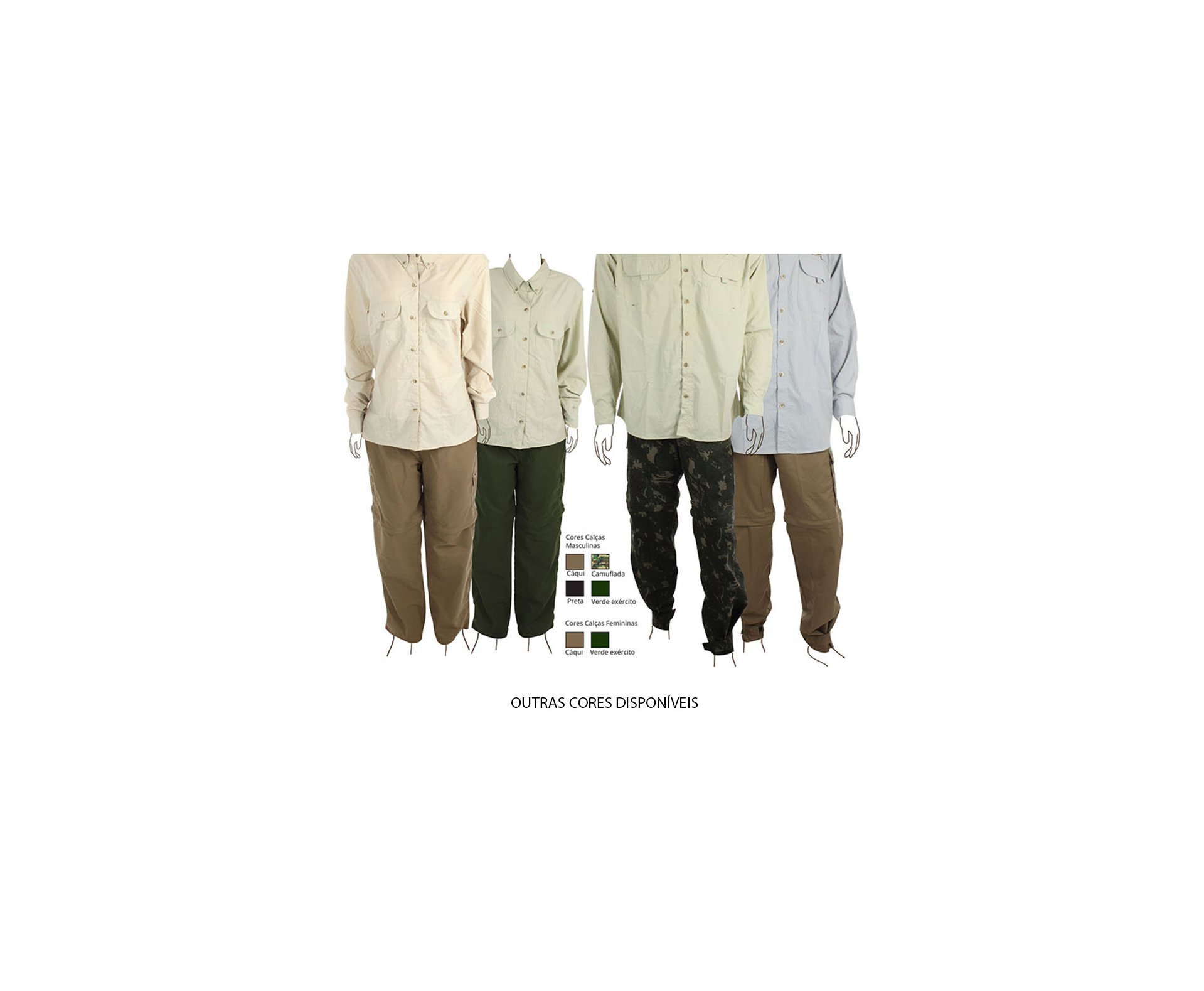 Calça De Pesca Verde - Cardume - P