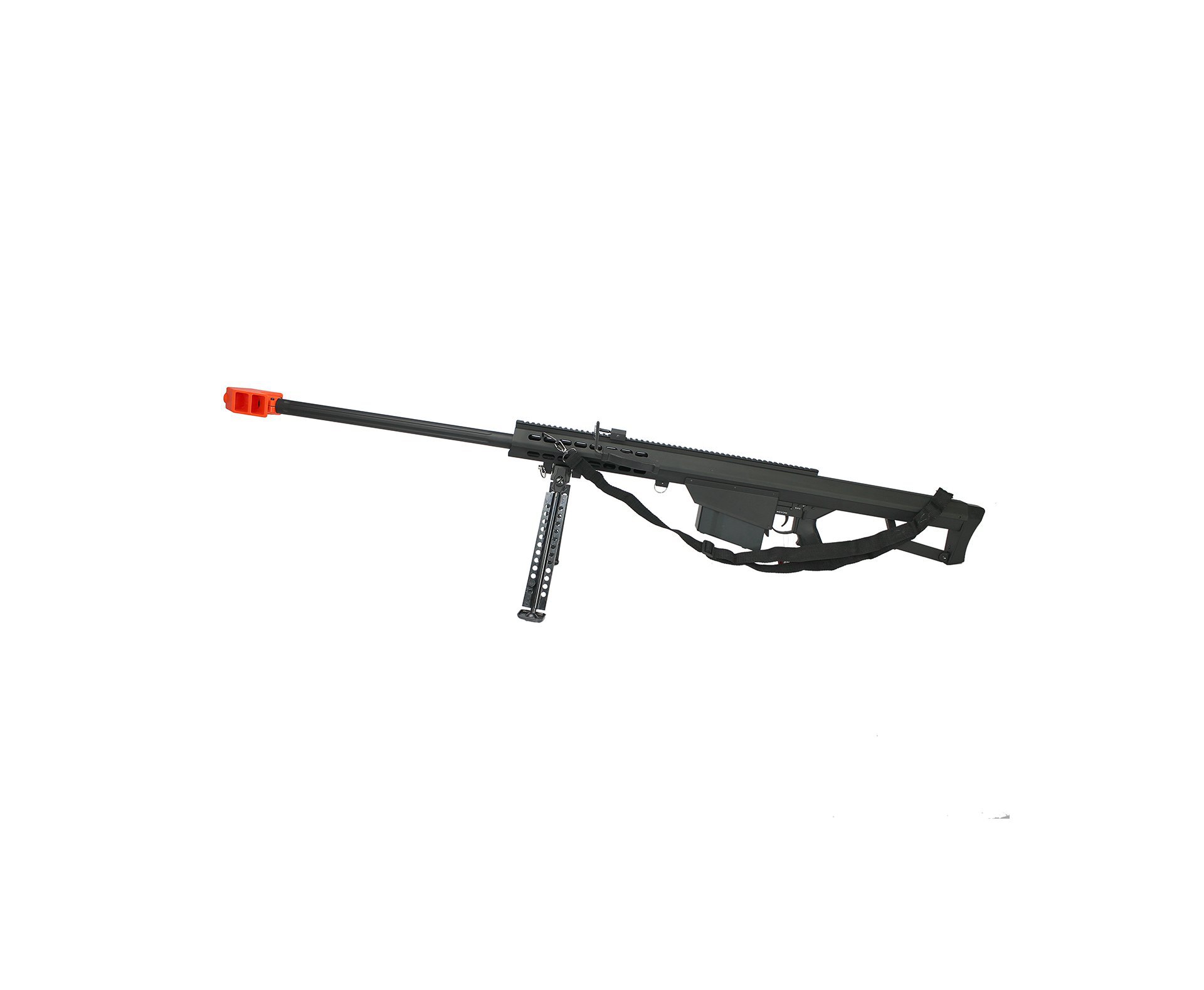 Rifle De Airsoft Sniper Barrett .50 Full Metal Cal 6.0mm - Aeg - 110 V