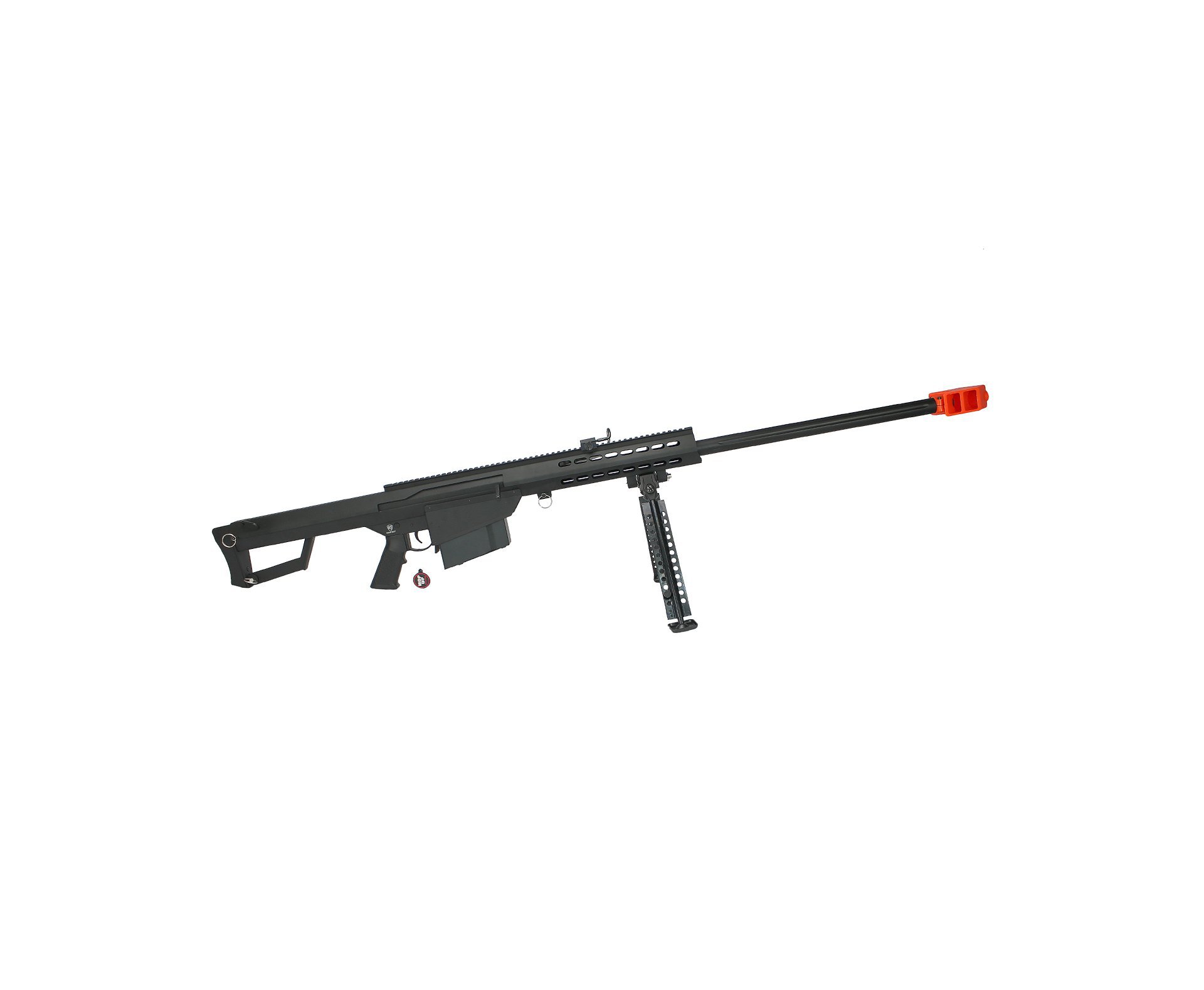 Rifle De Airsoft Sniper Barrett .50 Full Metal Cal 6.0mm - Aeg - 110 V